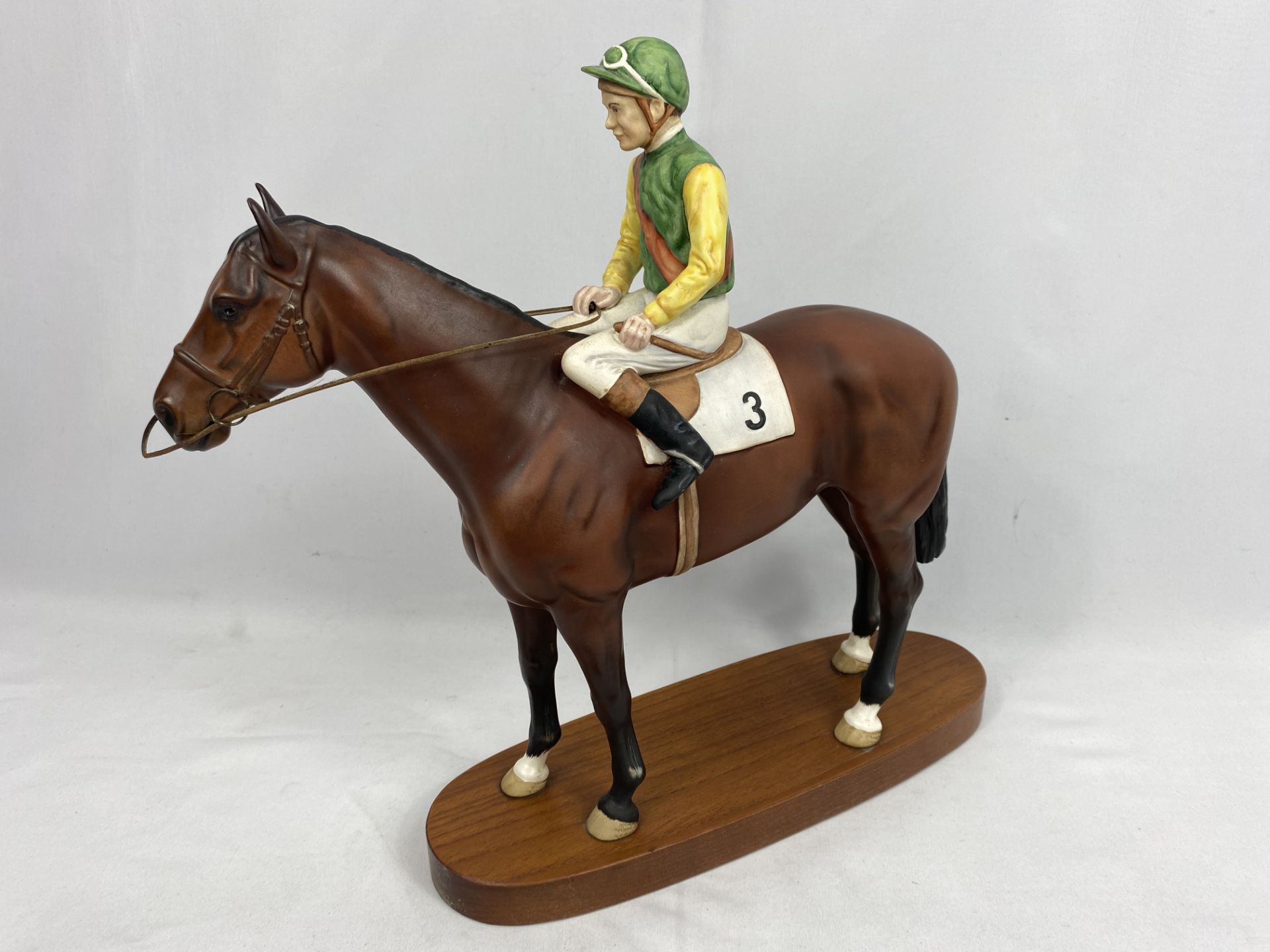 Beswick ceramic model of Leicester Pigott on Nijinski - Image 3 of 6