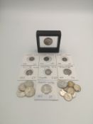 Collection of silver coins