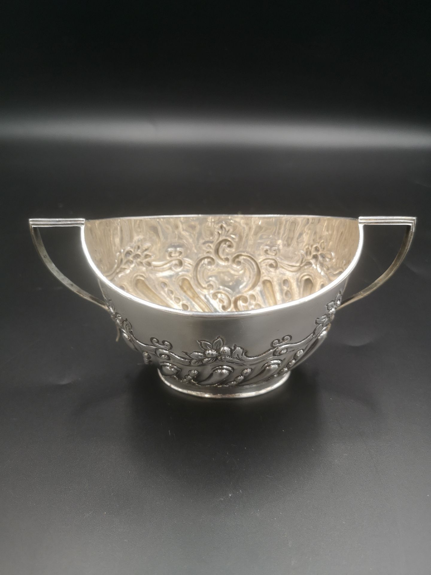 Four piece silver tea set, 1922 - Image 5 of 5