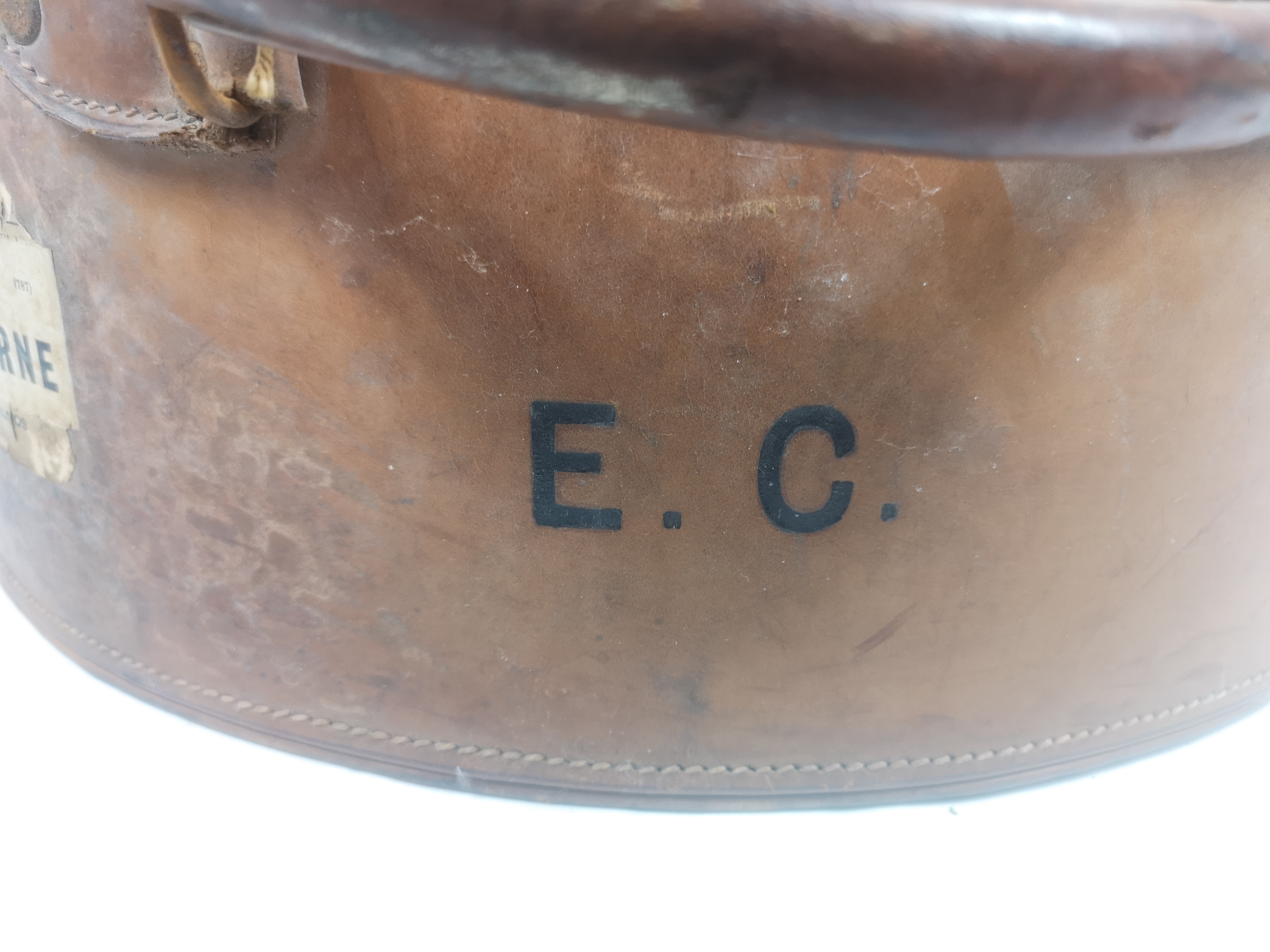 Lady's leather hat box - Image 3 of 5