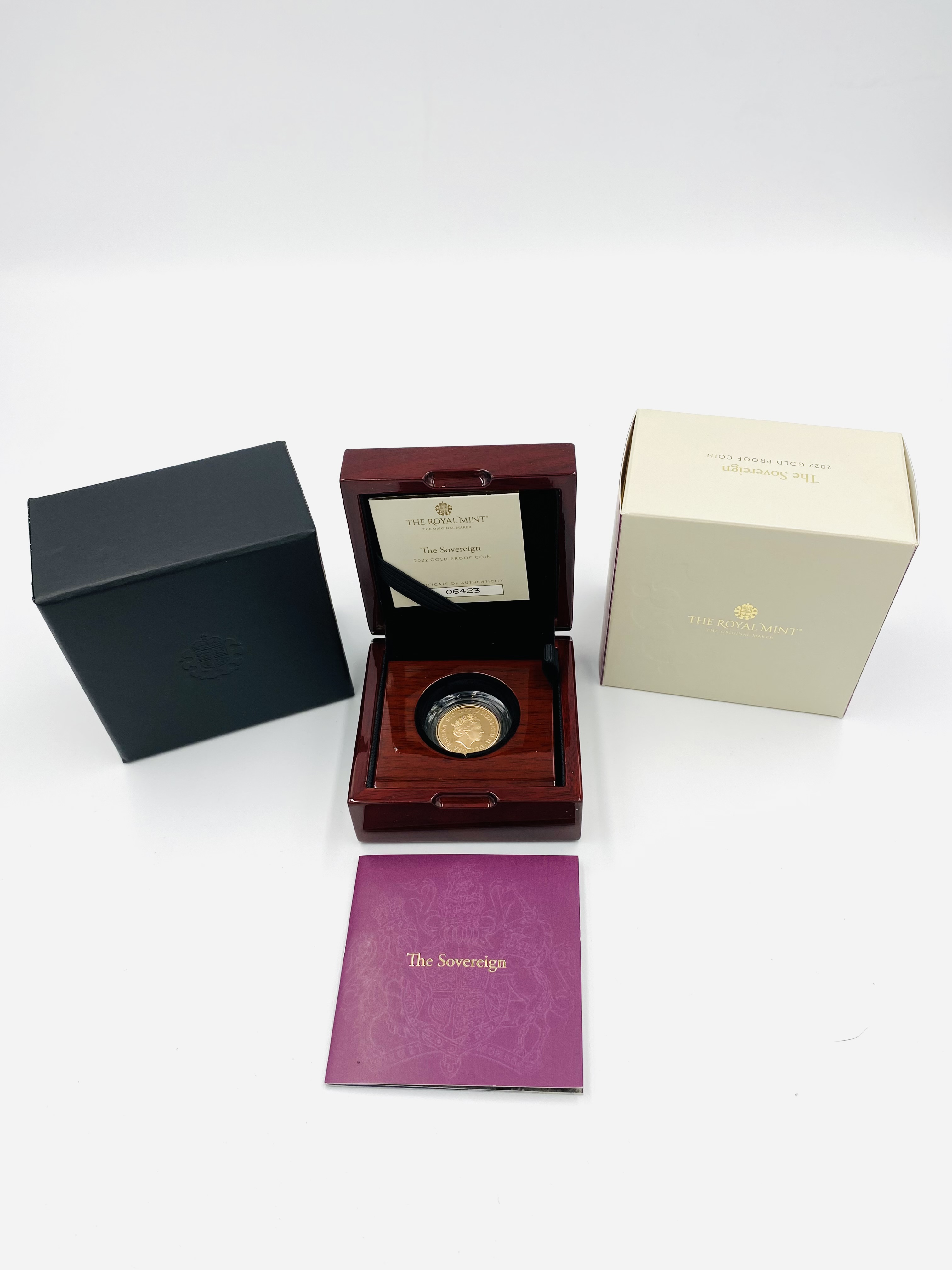 Royal Mint 2021 limited edition 22ct gold proof sovereign