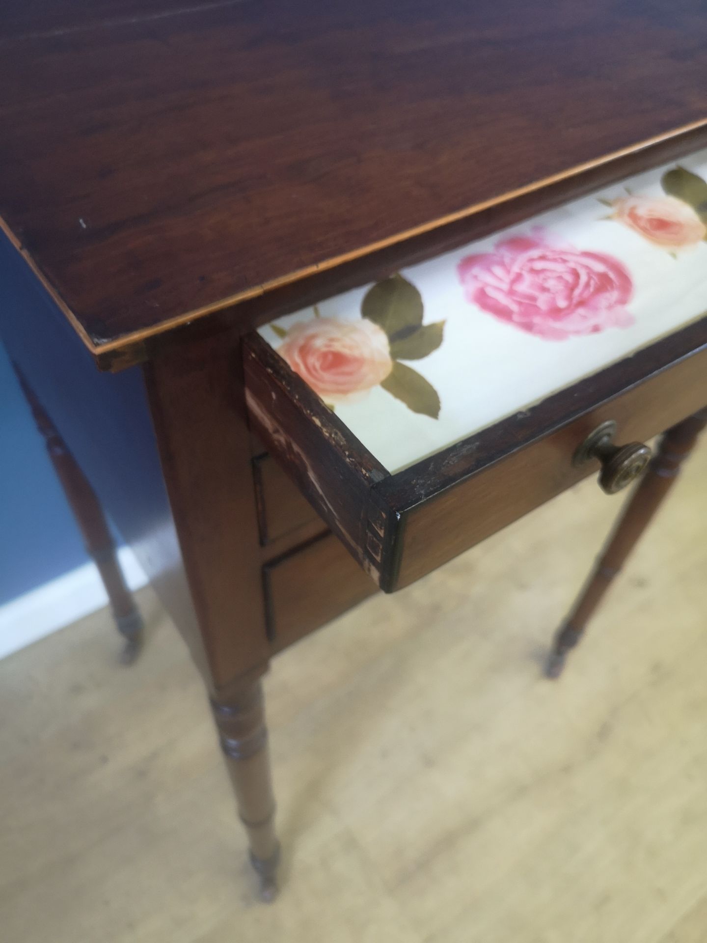 Victorian mahogany chest of drawers - Image 3 of 6