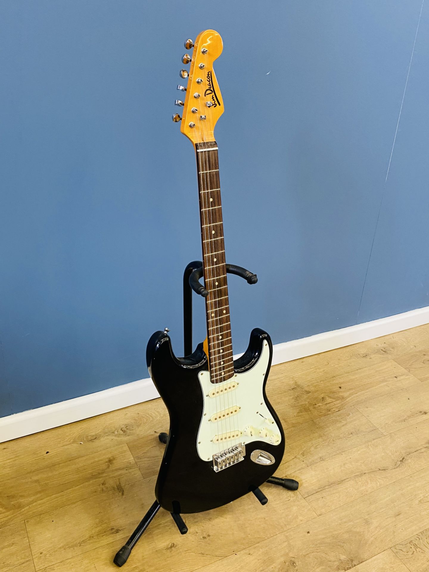 Jim Deacon Stratocaster style electric guitar