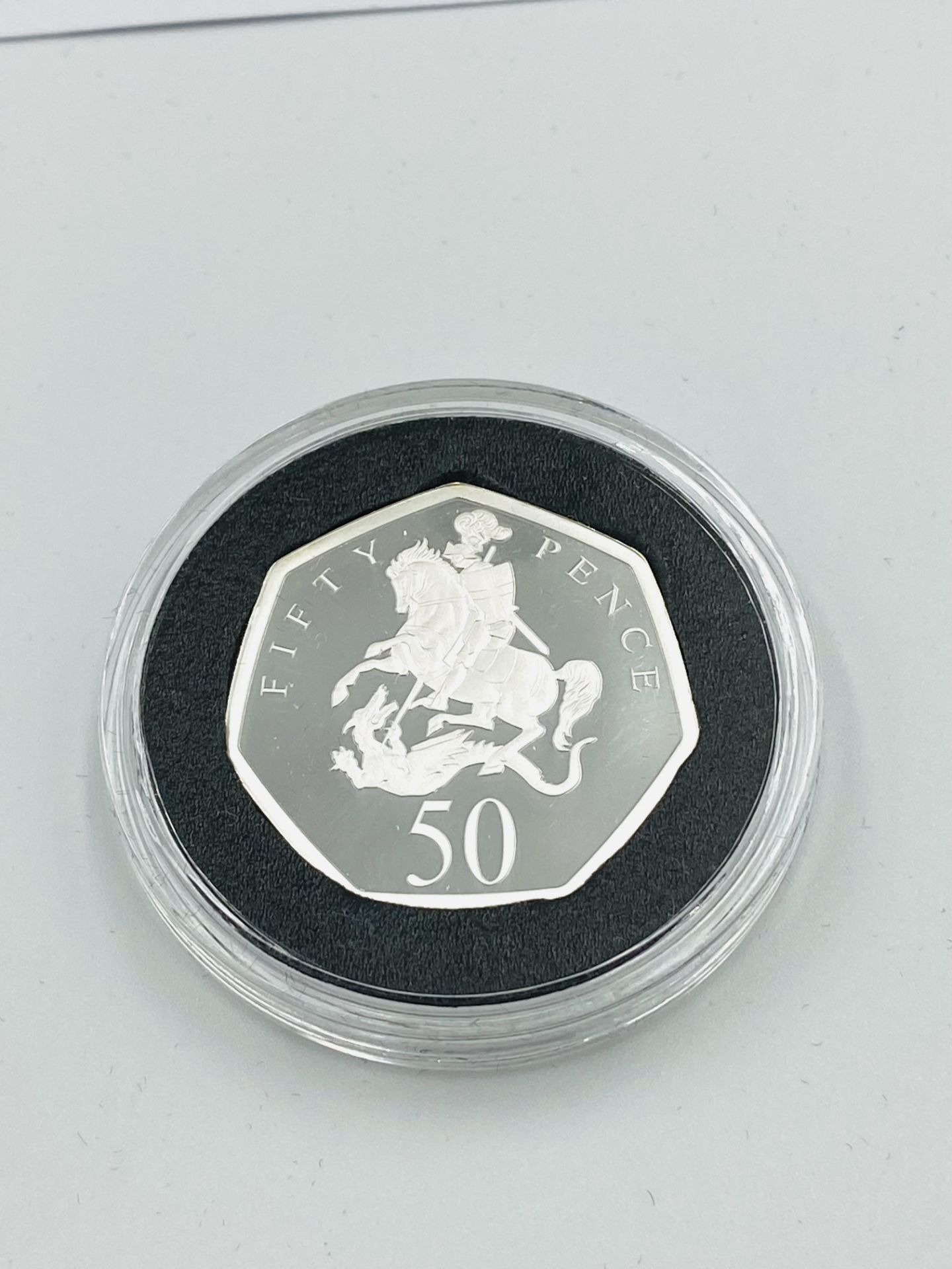 Jubilee Mint 50th Anniversary of Decimalisation fine silver proof coin collection - Image 3 of 6