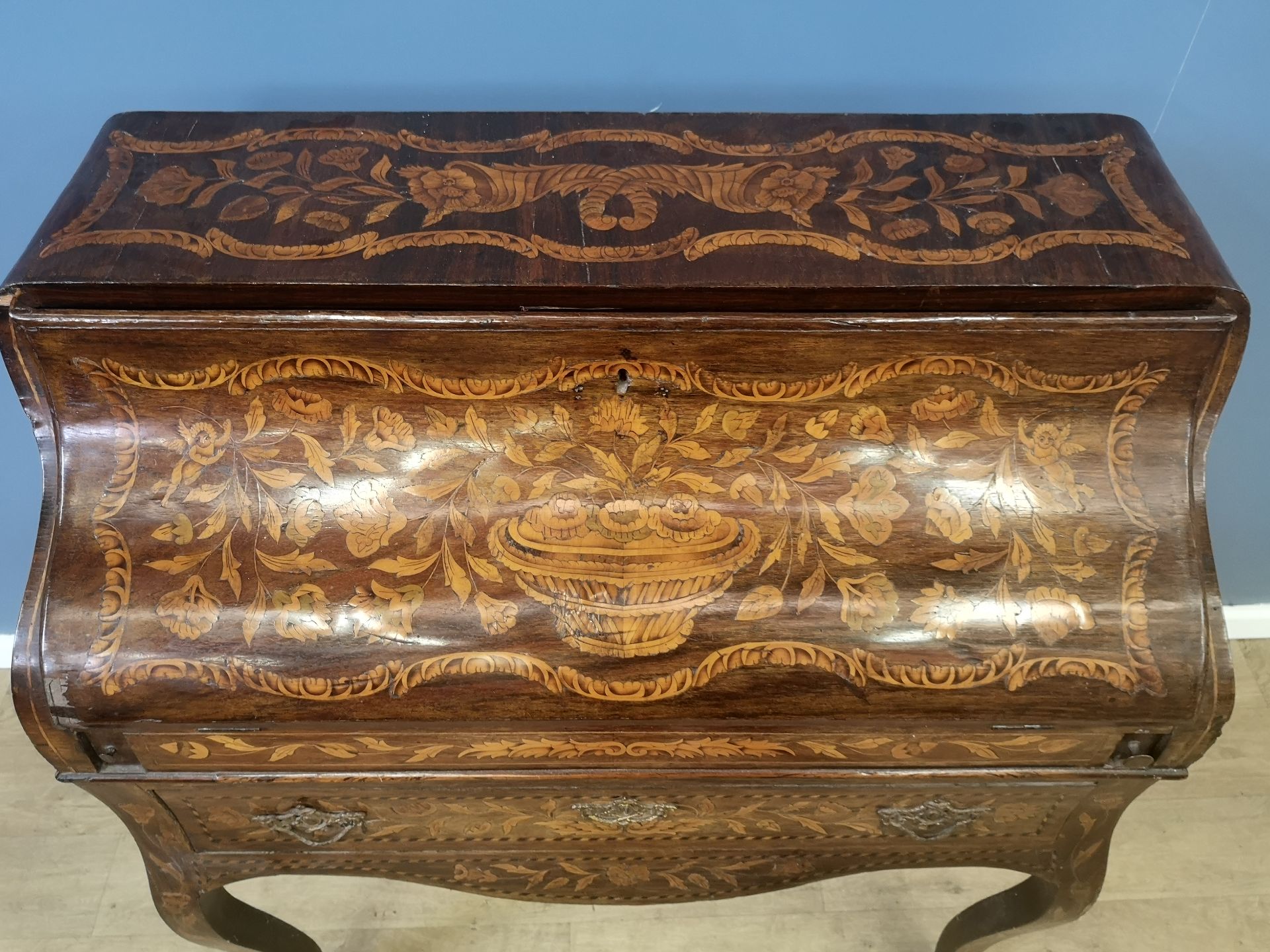 Louis XV style bombe bureau de dame - Bild 7 aus 7