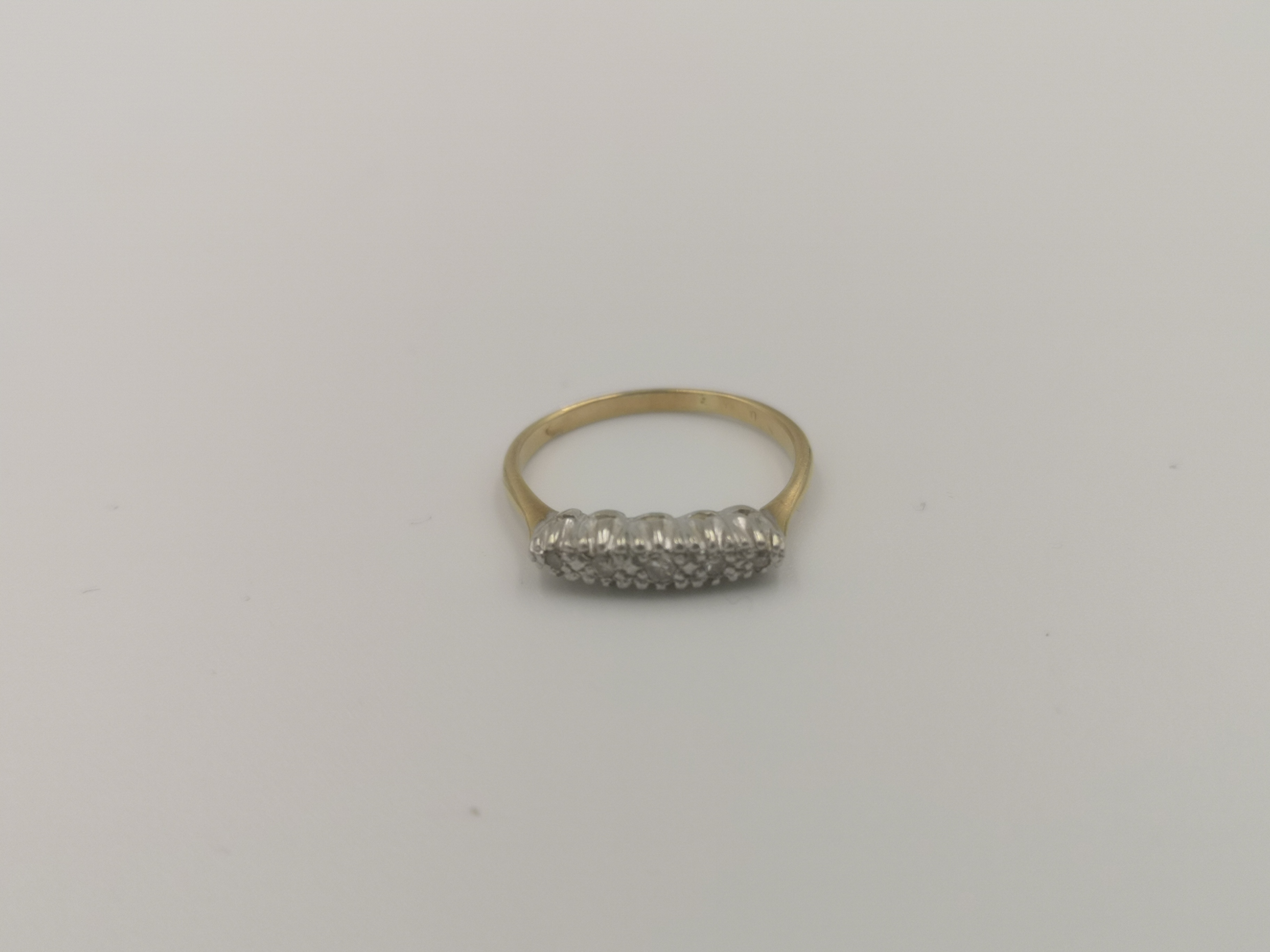 Five stone diamond ring