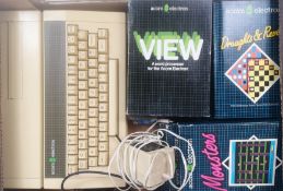 Acorn electron computer and games