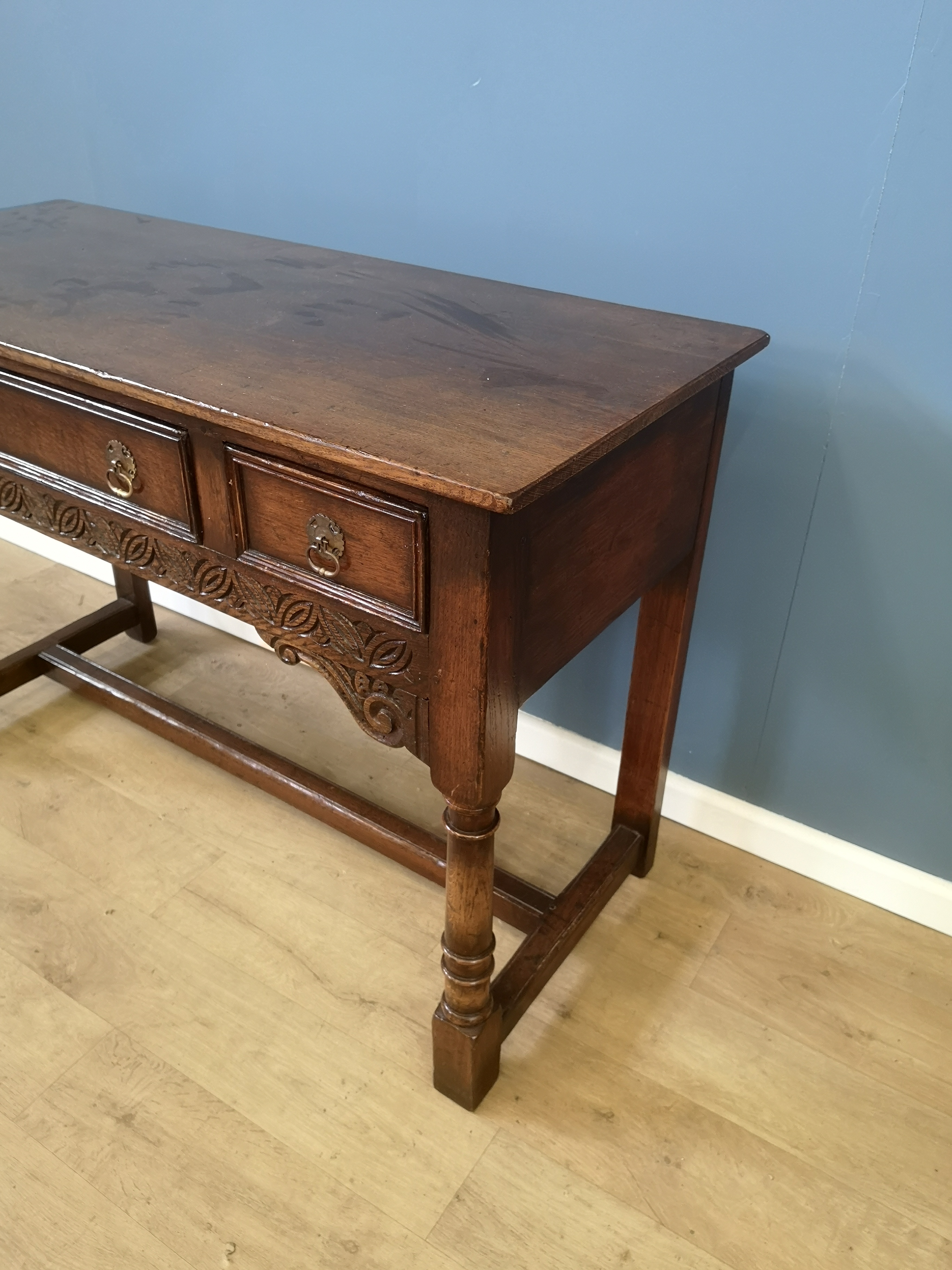 Oak lowboy - Image 6 of 6