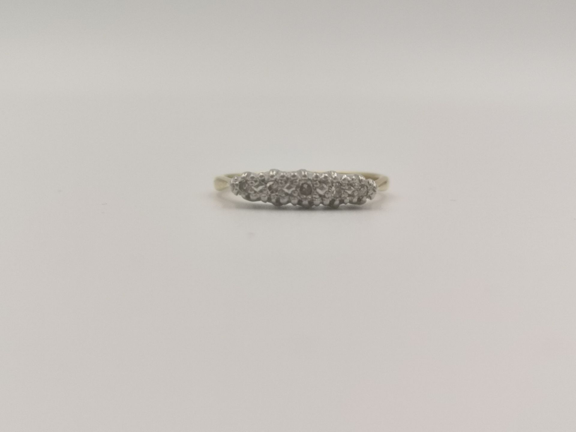 Five stone diamond ring - Image 4 of 5