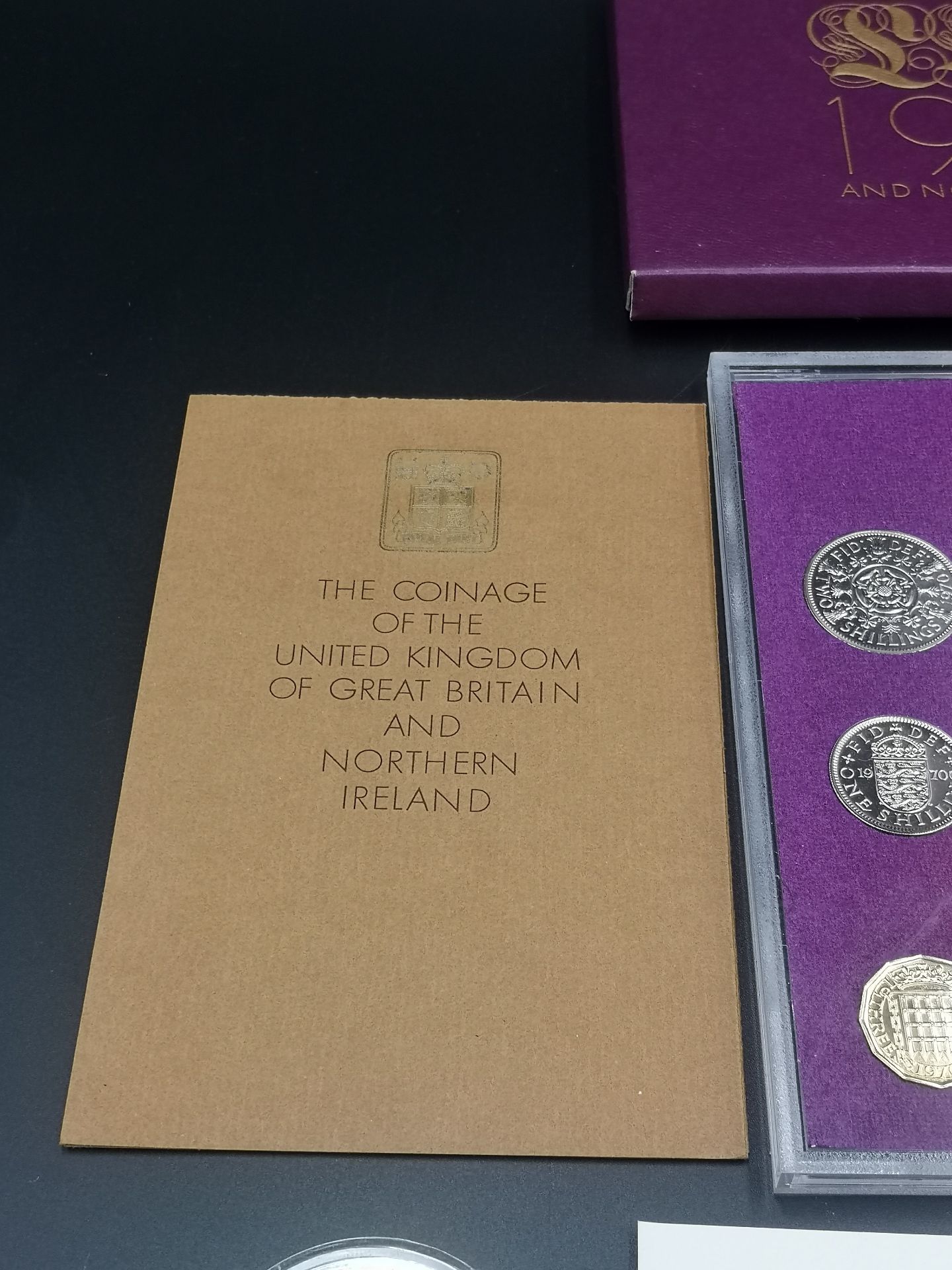 Six RAF museum silver coins, together with a Royal Mint proof set - Image 4 of 6