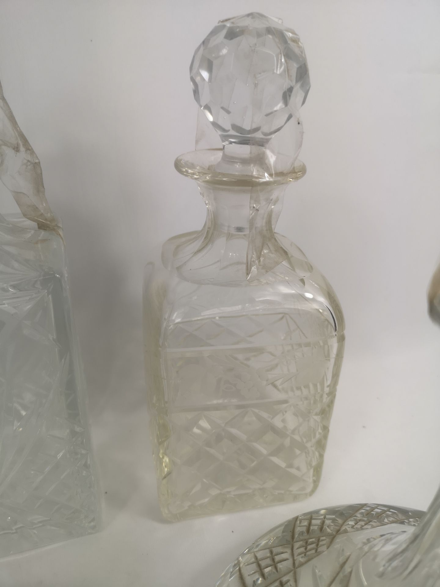 Six cut glass decanters - Image 5 of 7