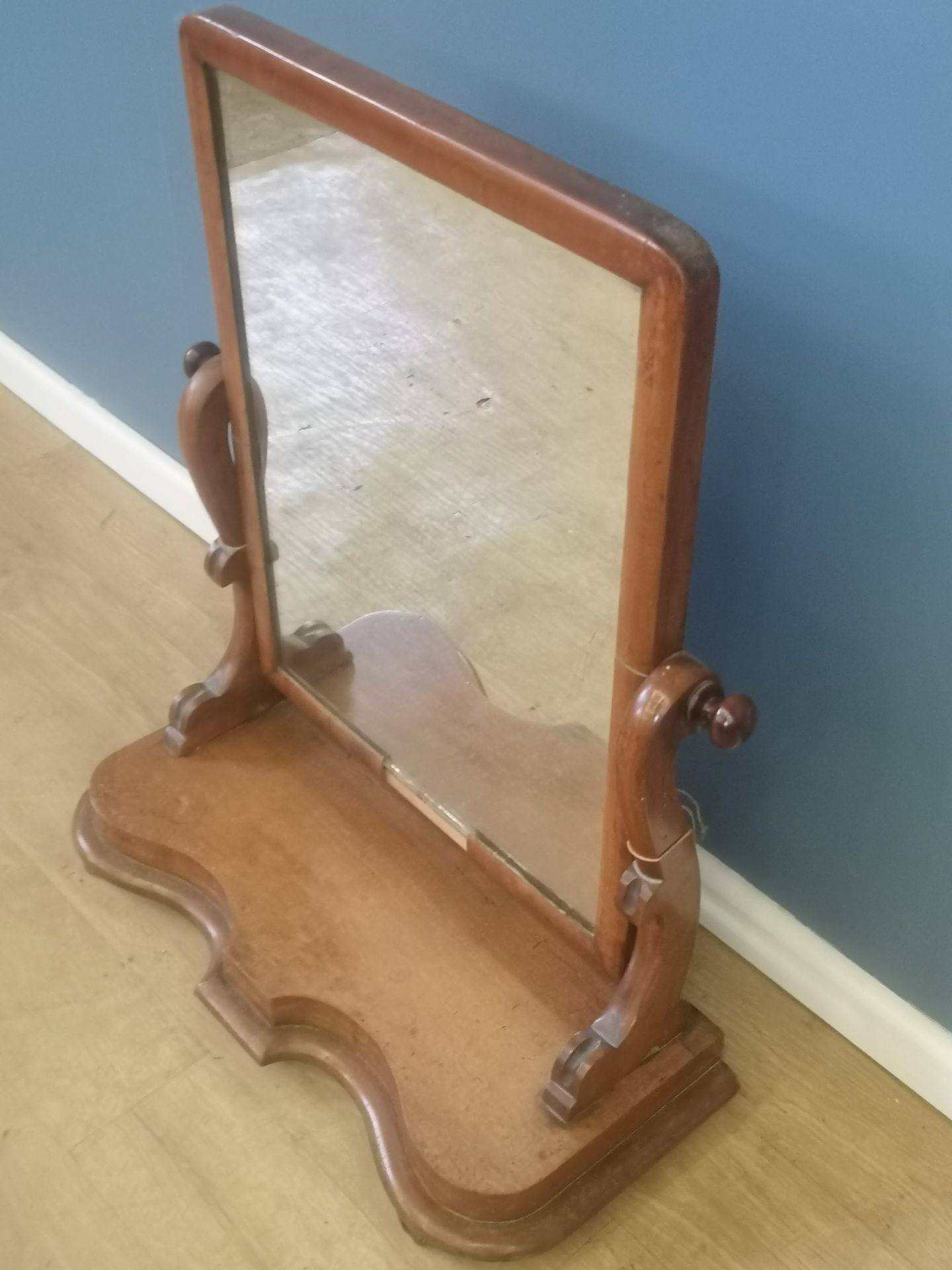 Mahogany toilet mirror - Bild 3 aus 3