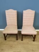 Pair of contemporary bedroom chairs