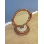 Victorian mahogany washstand mirror