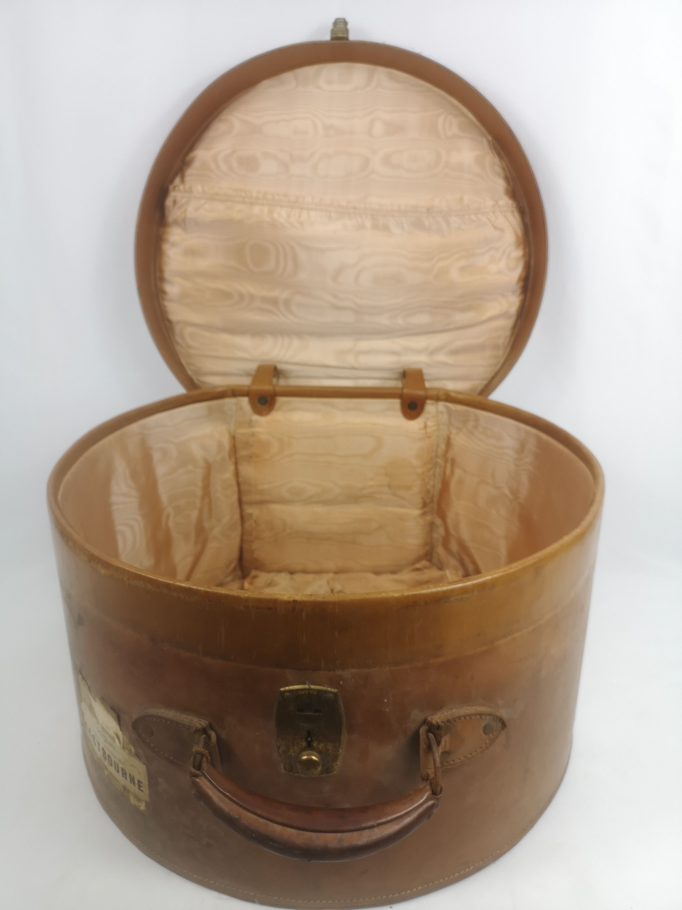 Lady's leather hat box - Image 4 of 5