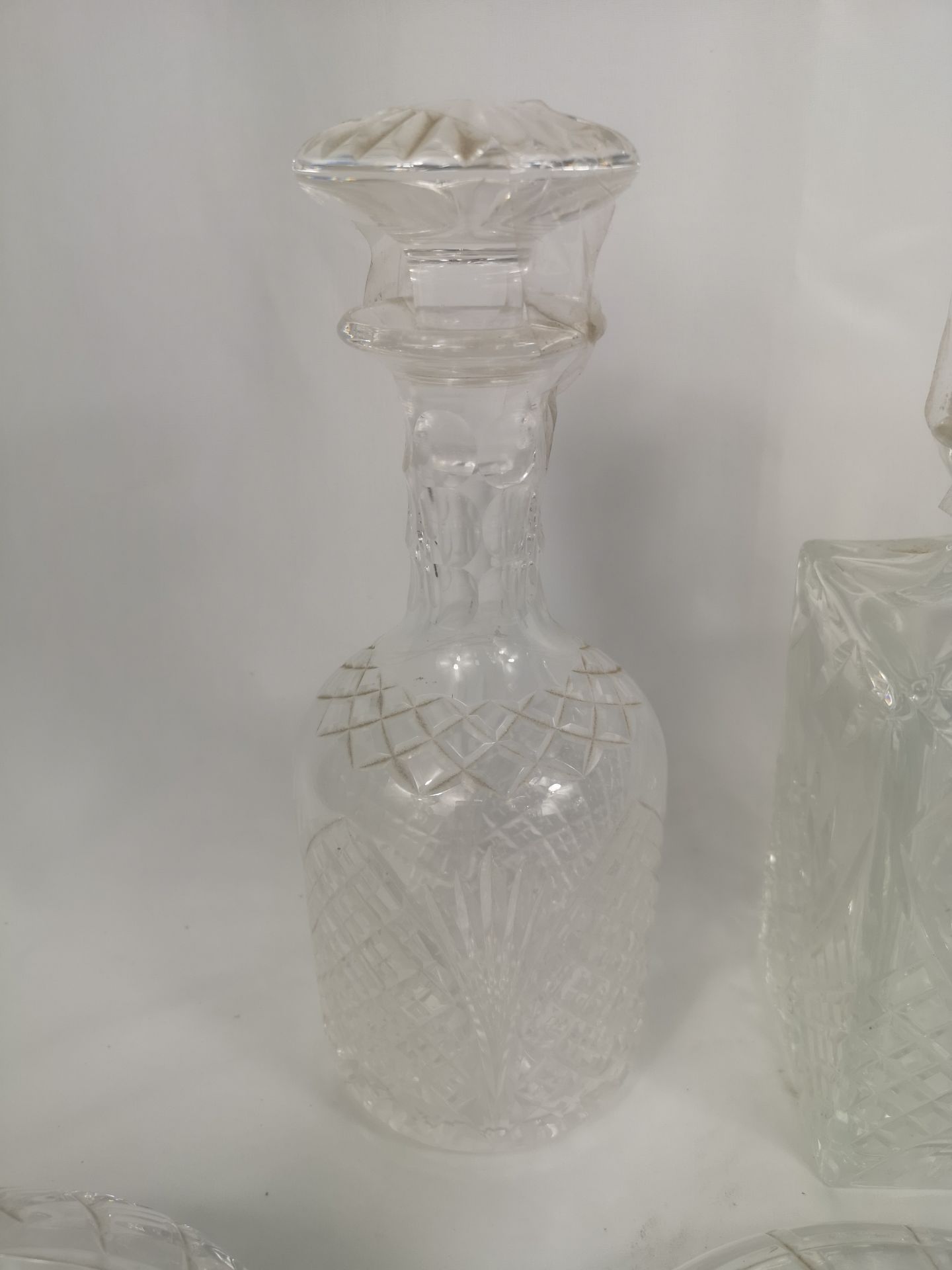 Six cut glass decanters - Image 3 of 7