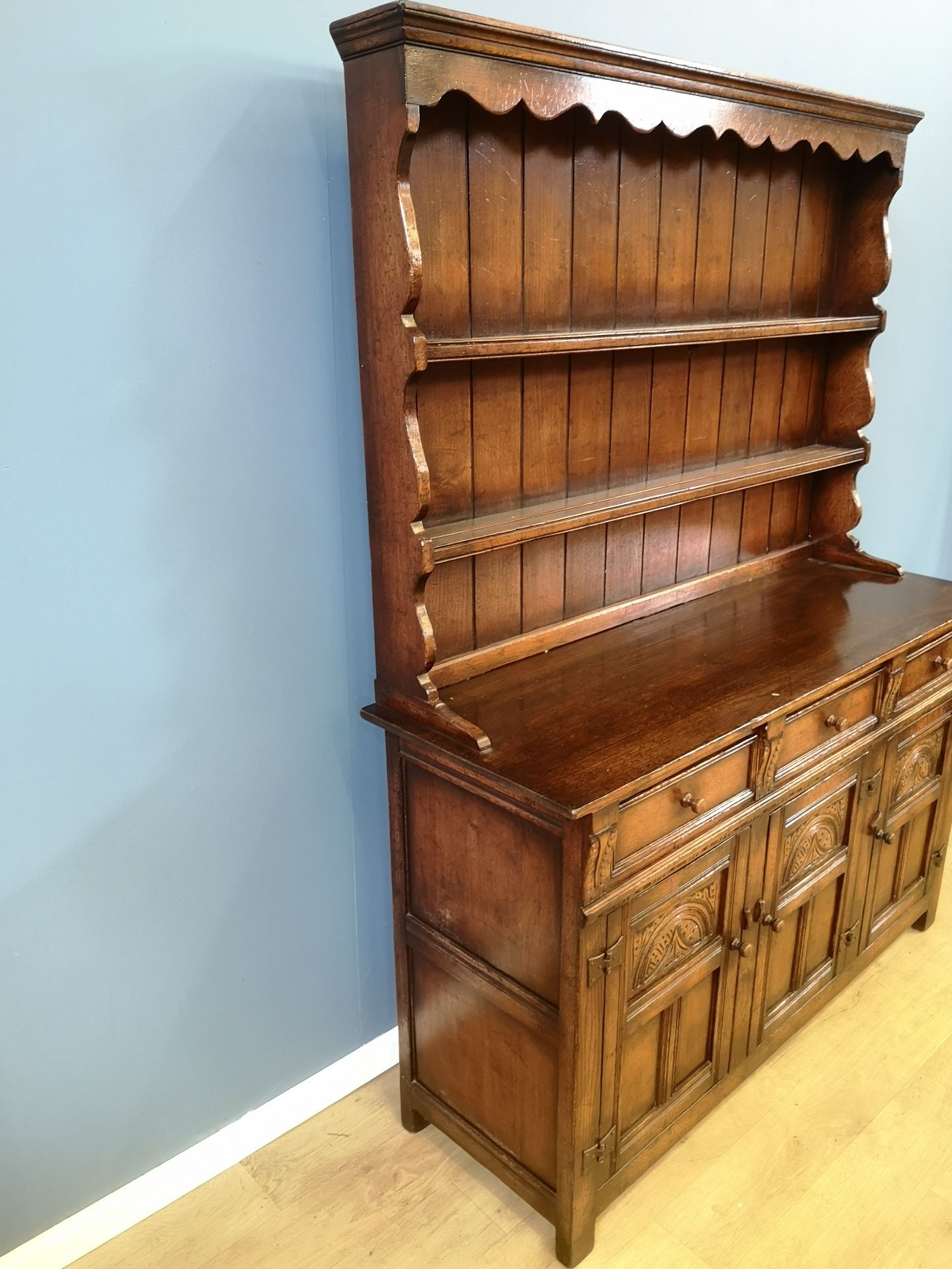 Oak dresser - Image 7 of 8