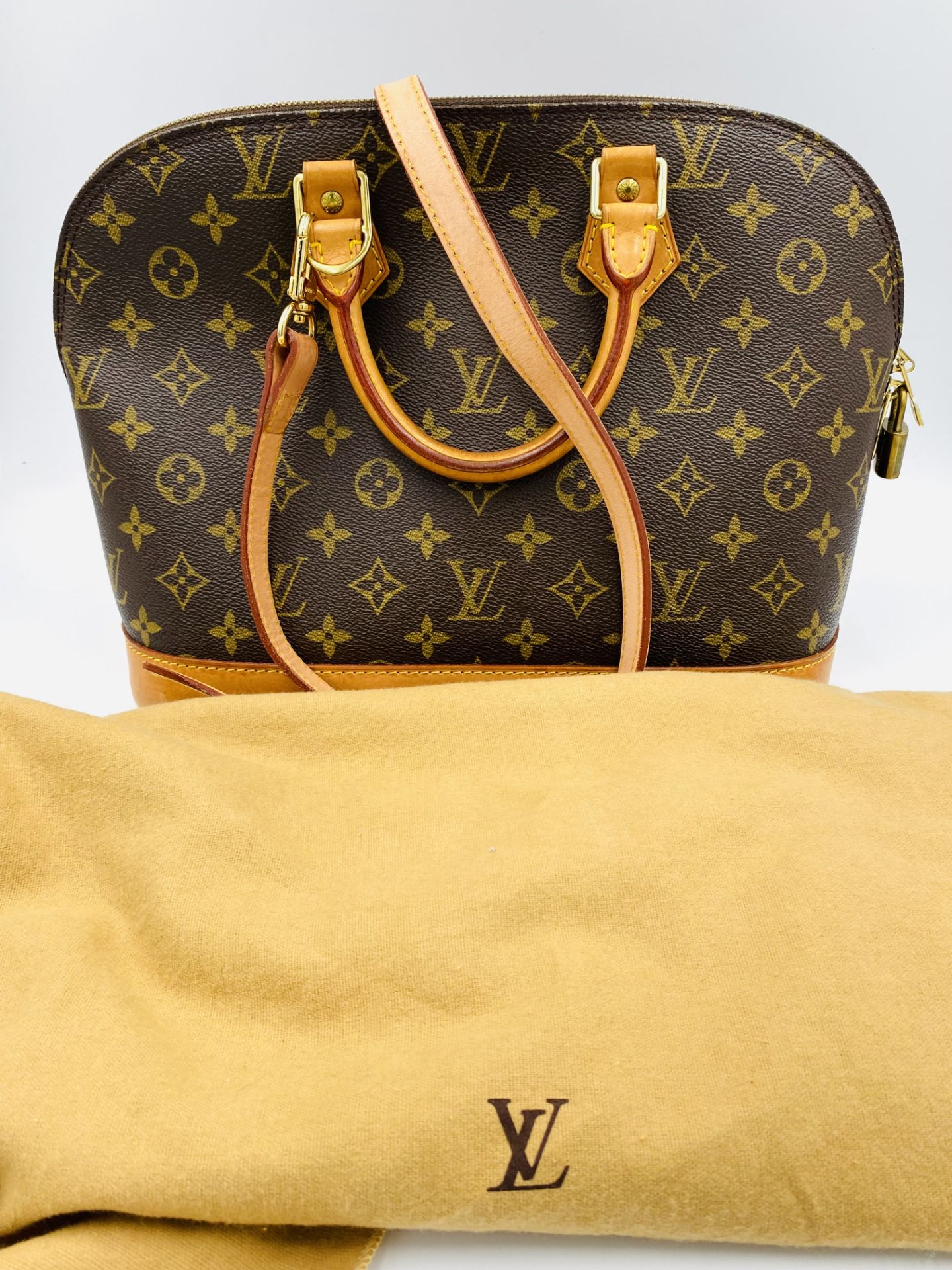 Louis Vuitton Alma handbag in monogram canvas - Image 7 of 7