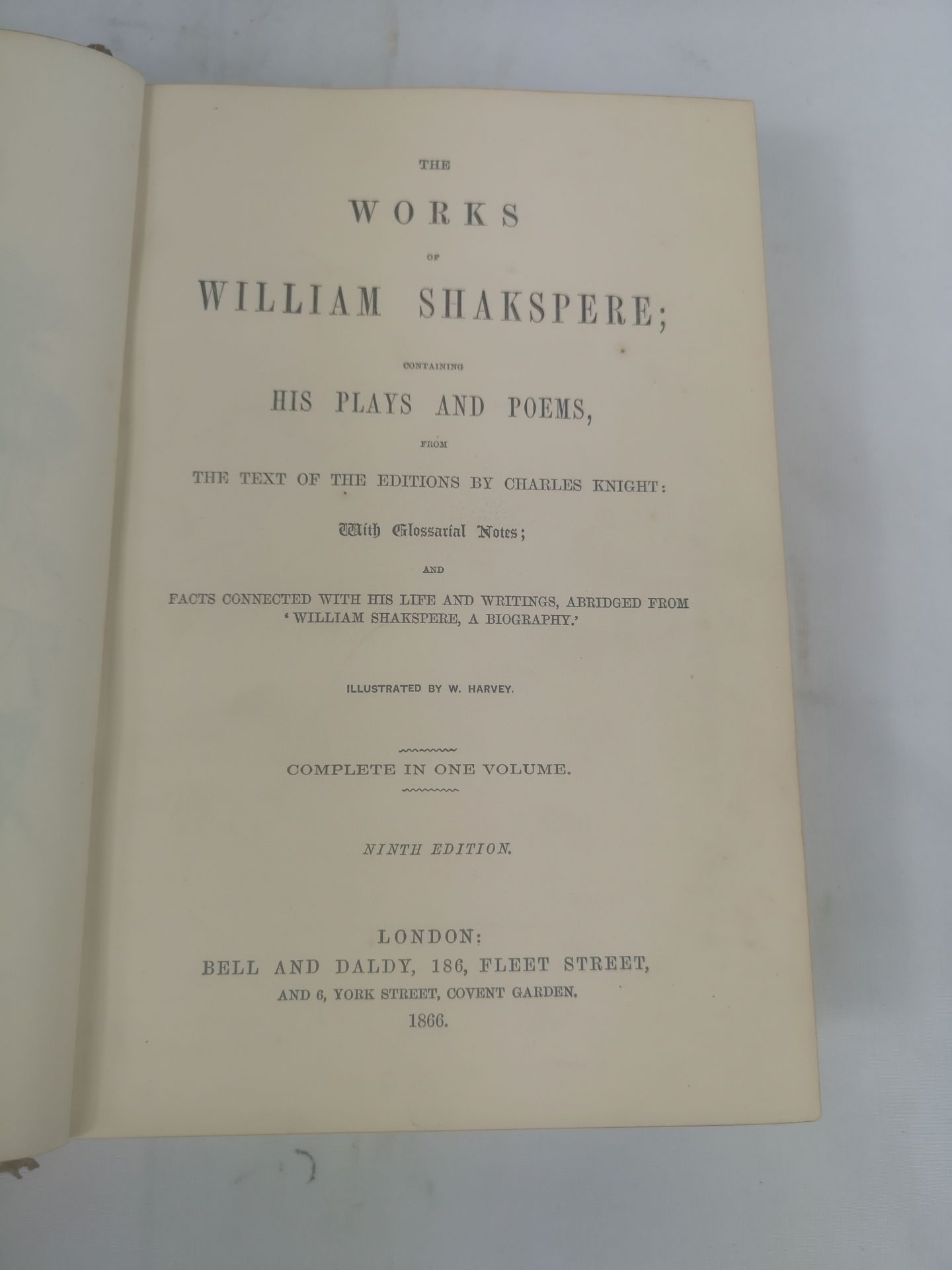 The Works of William Shakespeare, 1866; A Commentary of The Book of Psalms Volume II - Image 6 of 6