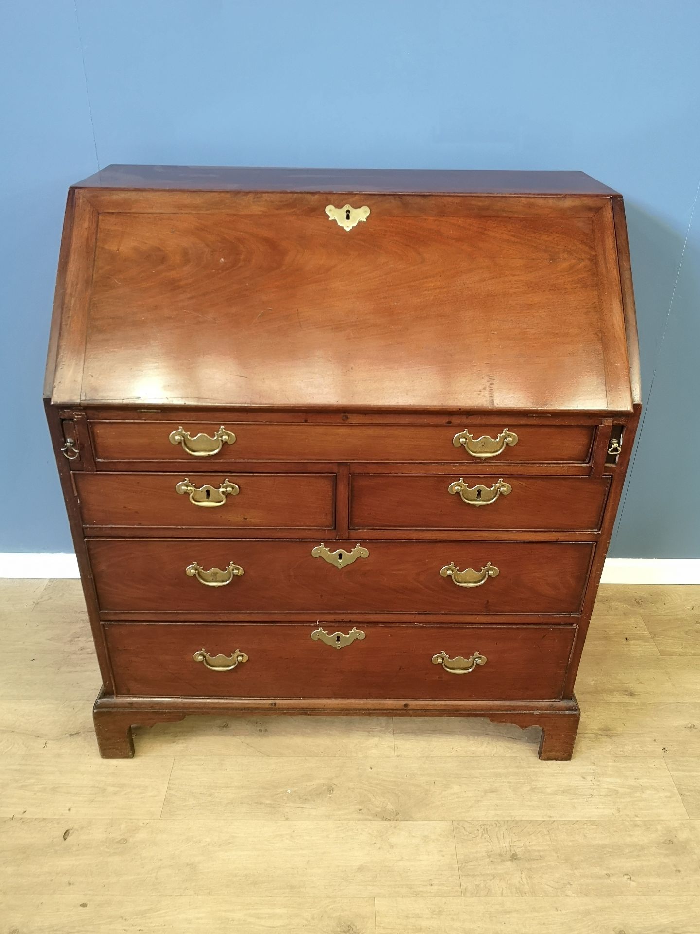 Victorian mahogany bureau