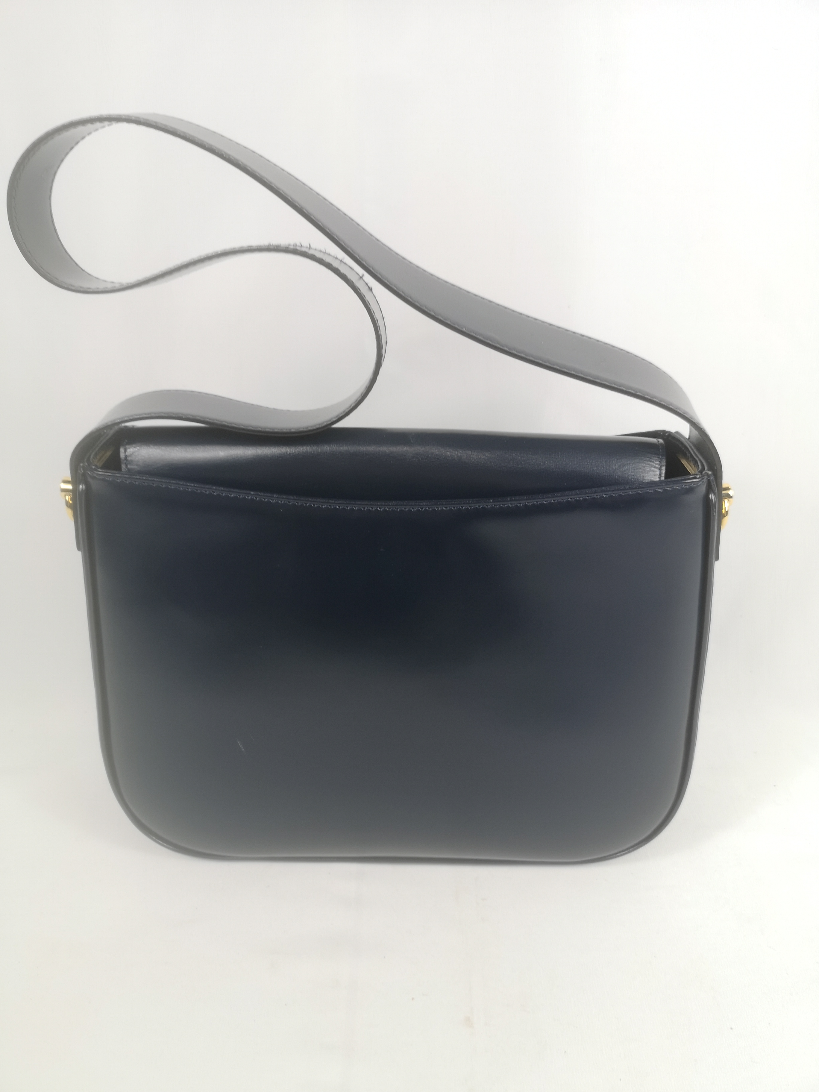 Celine blue leather handbag - Image 3 of 4