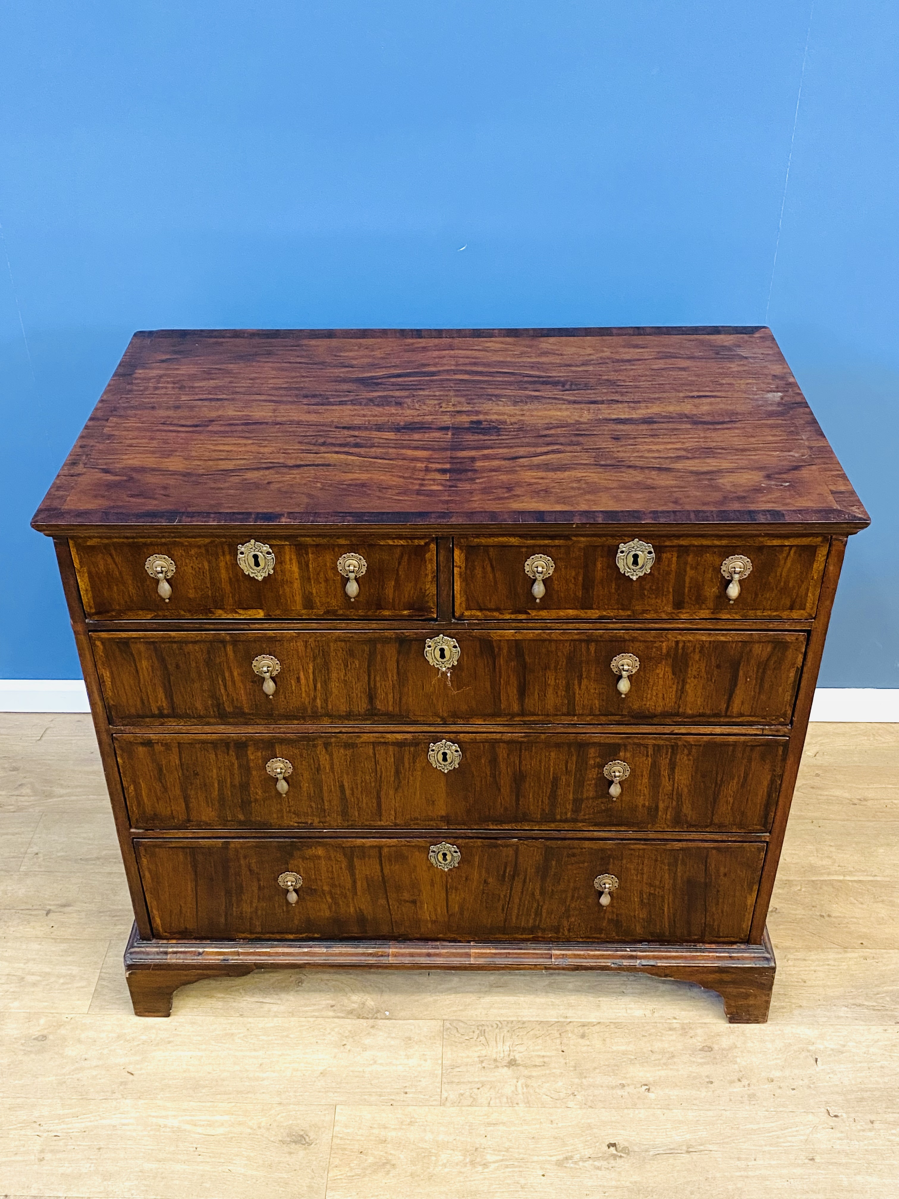 Victorian mahogany chest of drawers - Image 4 of 6