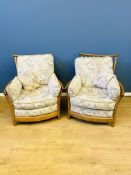 Two Ercol Renaissance armchairs