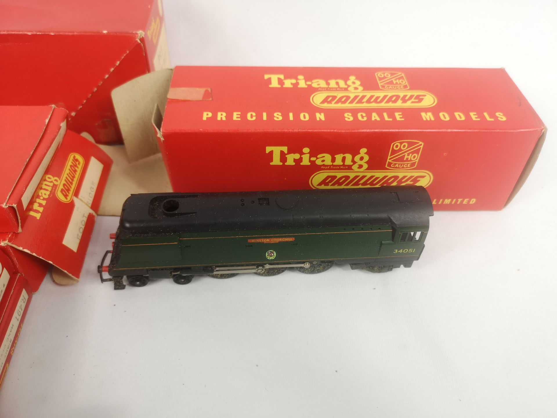 Tri-ang 00 gauge locomotive and track - Bild 6 aus 6