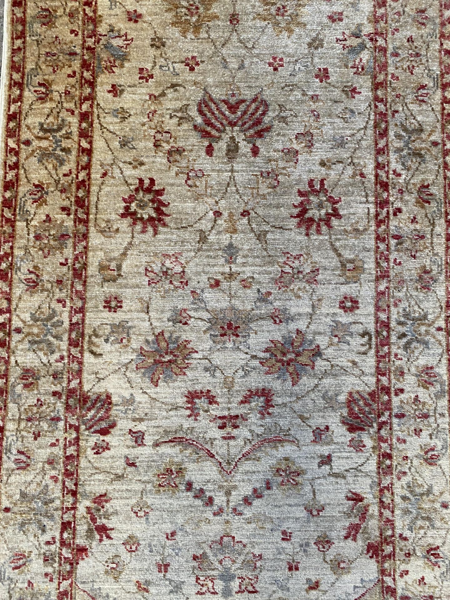 Cream ground wool hall runner - Image 4 of 4