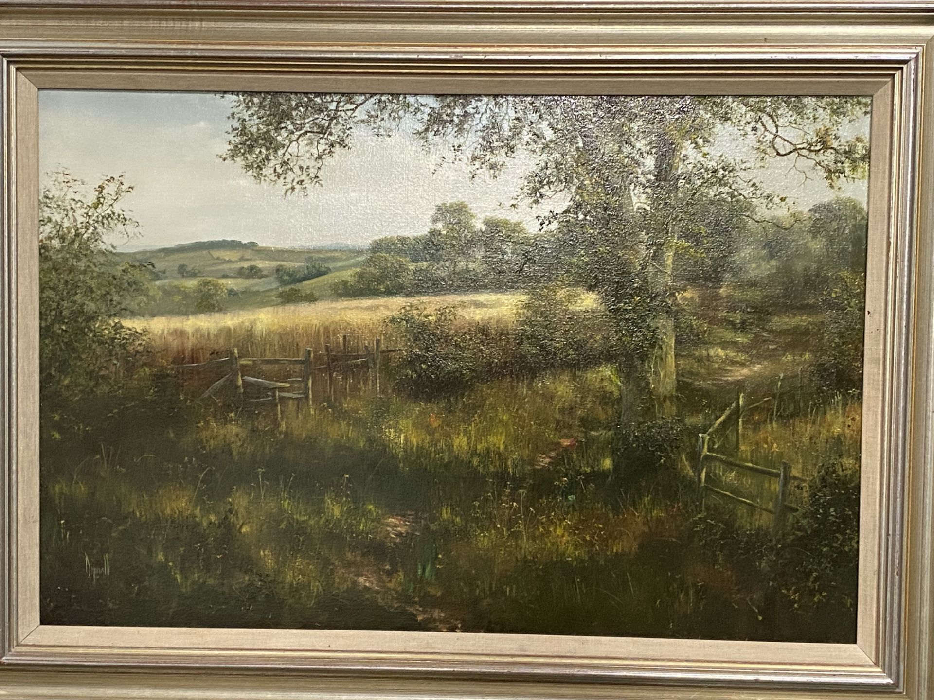 Framed oil on canvas by David Dipnall - Image 5 of 5