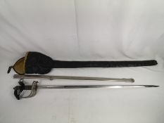 Edwardian infantry dress sword