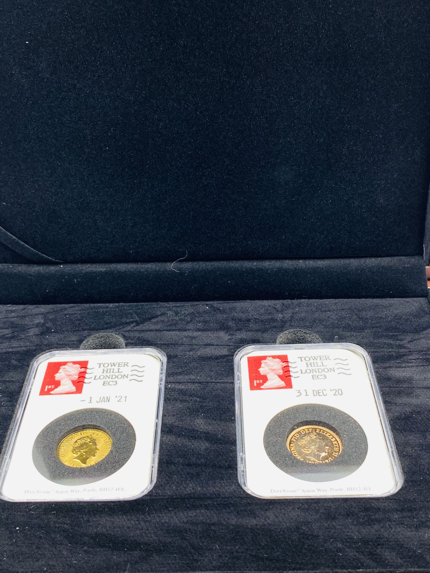 DateStamp Brexit Completion Issue, comprising 2020 gold sovereign and 2021 gold Britannia - Image 3 of 5
