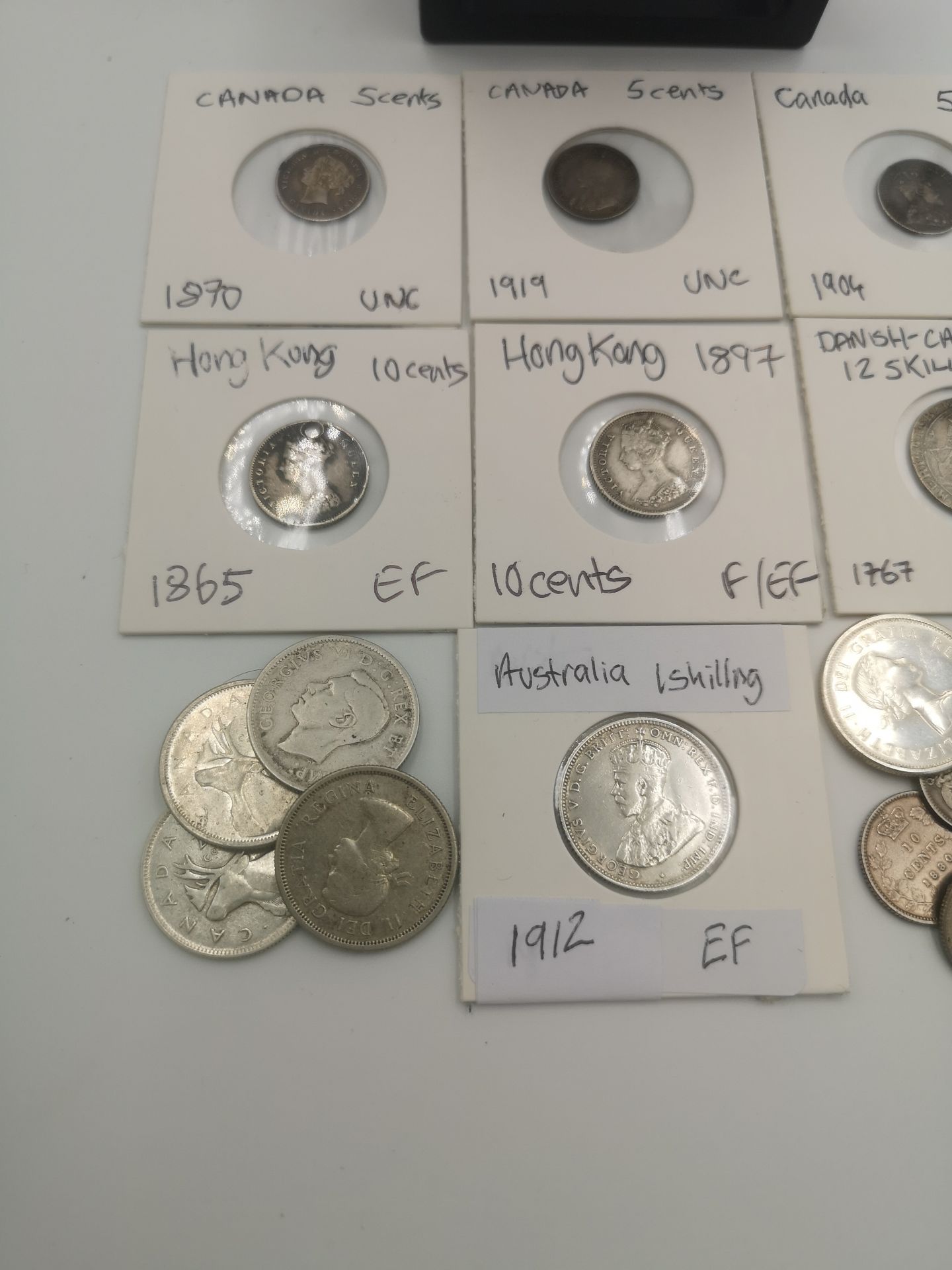 Collection of silver coins - Image 3 of 5