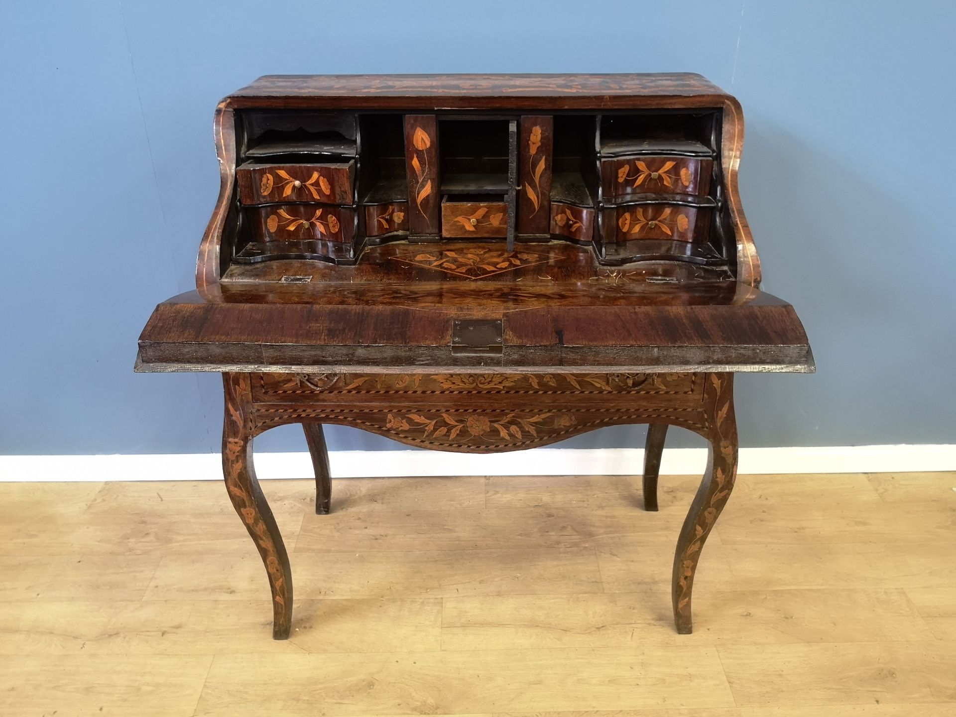 Louis XV style bombe bureau de dame - Bild 6 aus 7