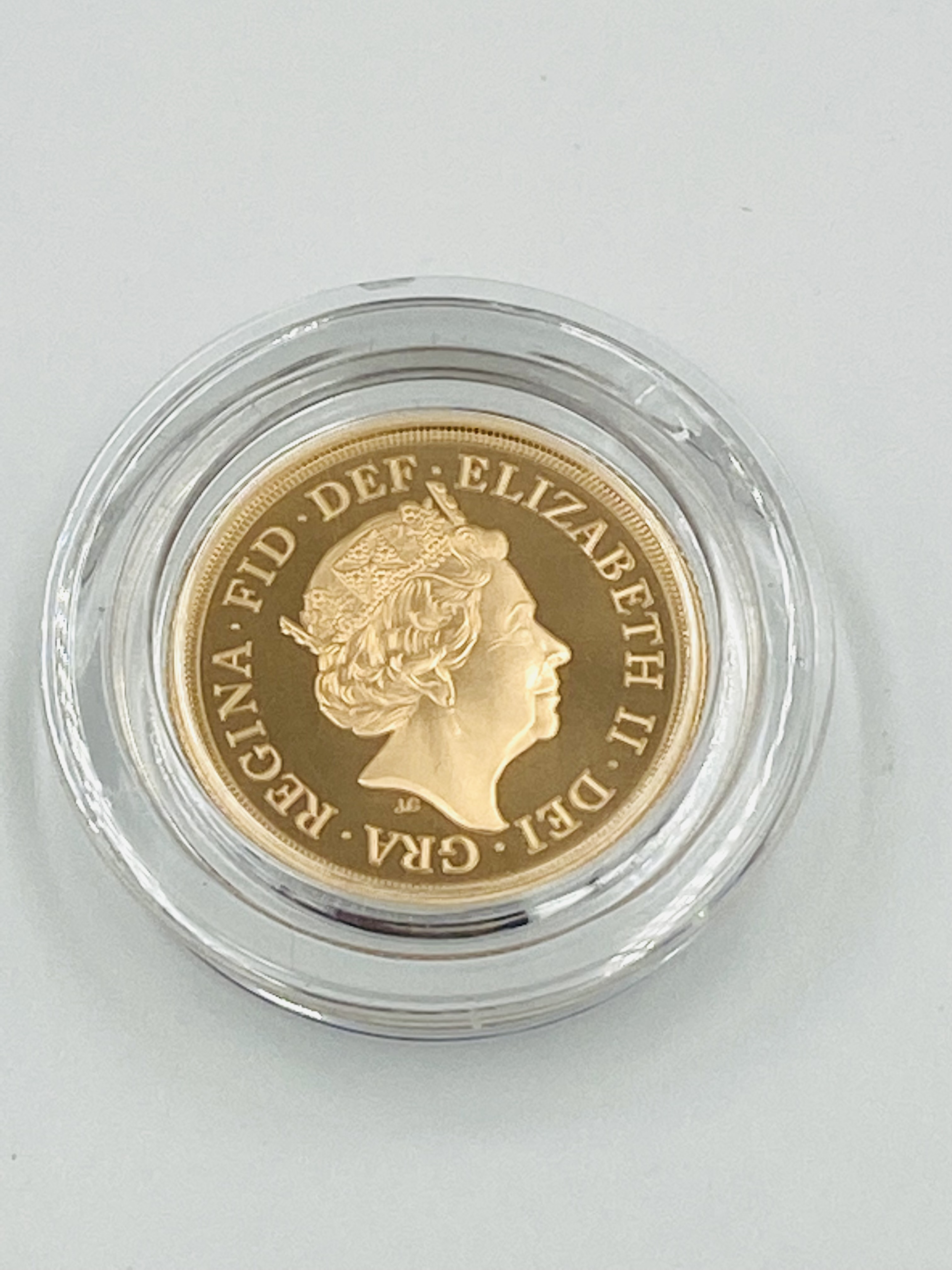 Queen Elizabeth II, 22ct Gold Proof Sovereign, 2022 - Image 5 of 5