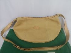 Cream leather Mulberry shoulder bag