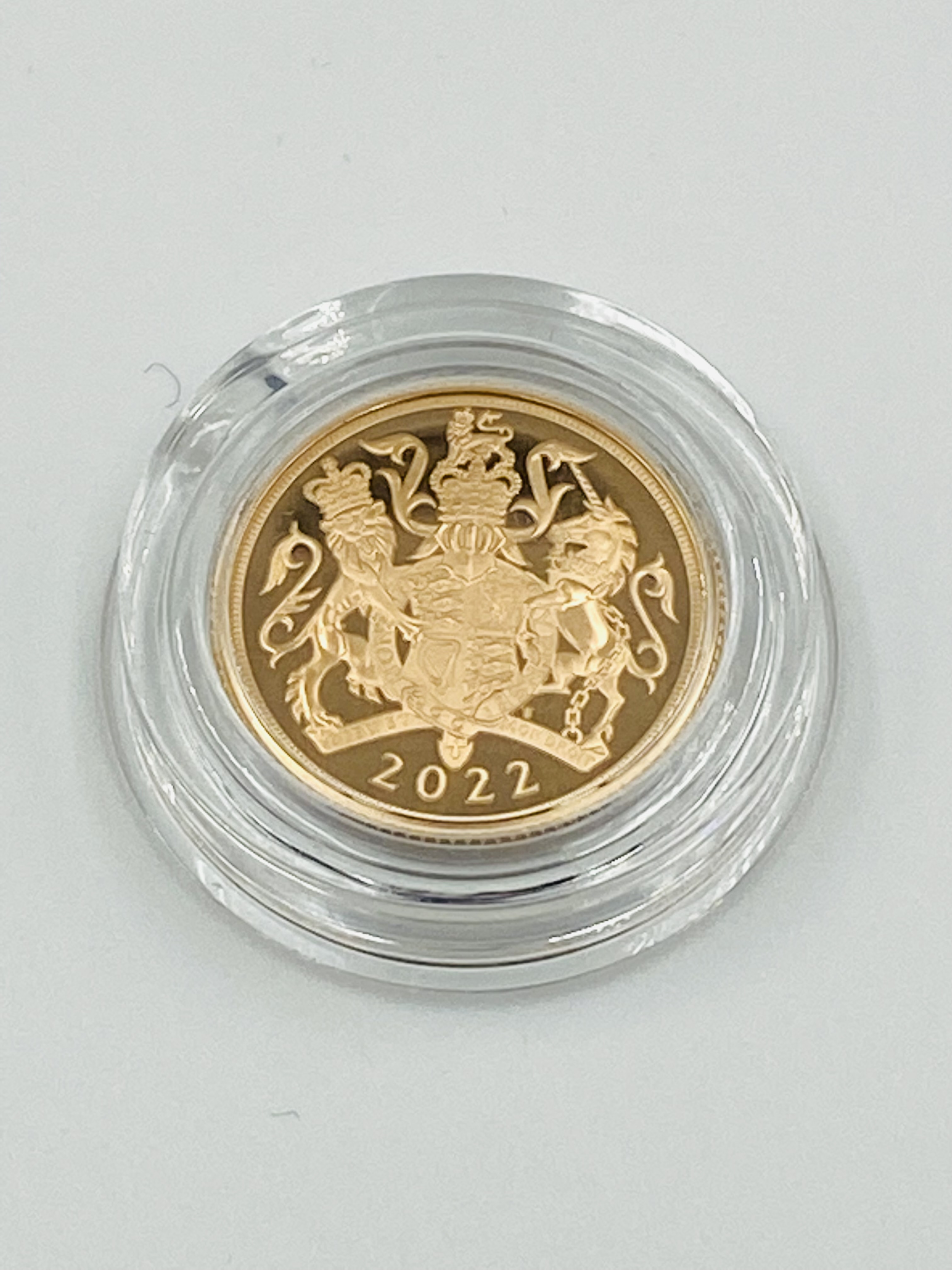 Queen Elizabeth II, 22ct Gold Proof Sovereign, 2022 - Image 4 of 5