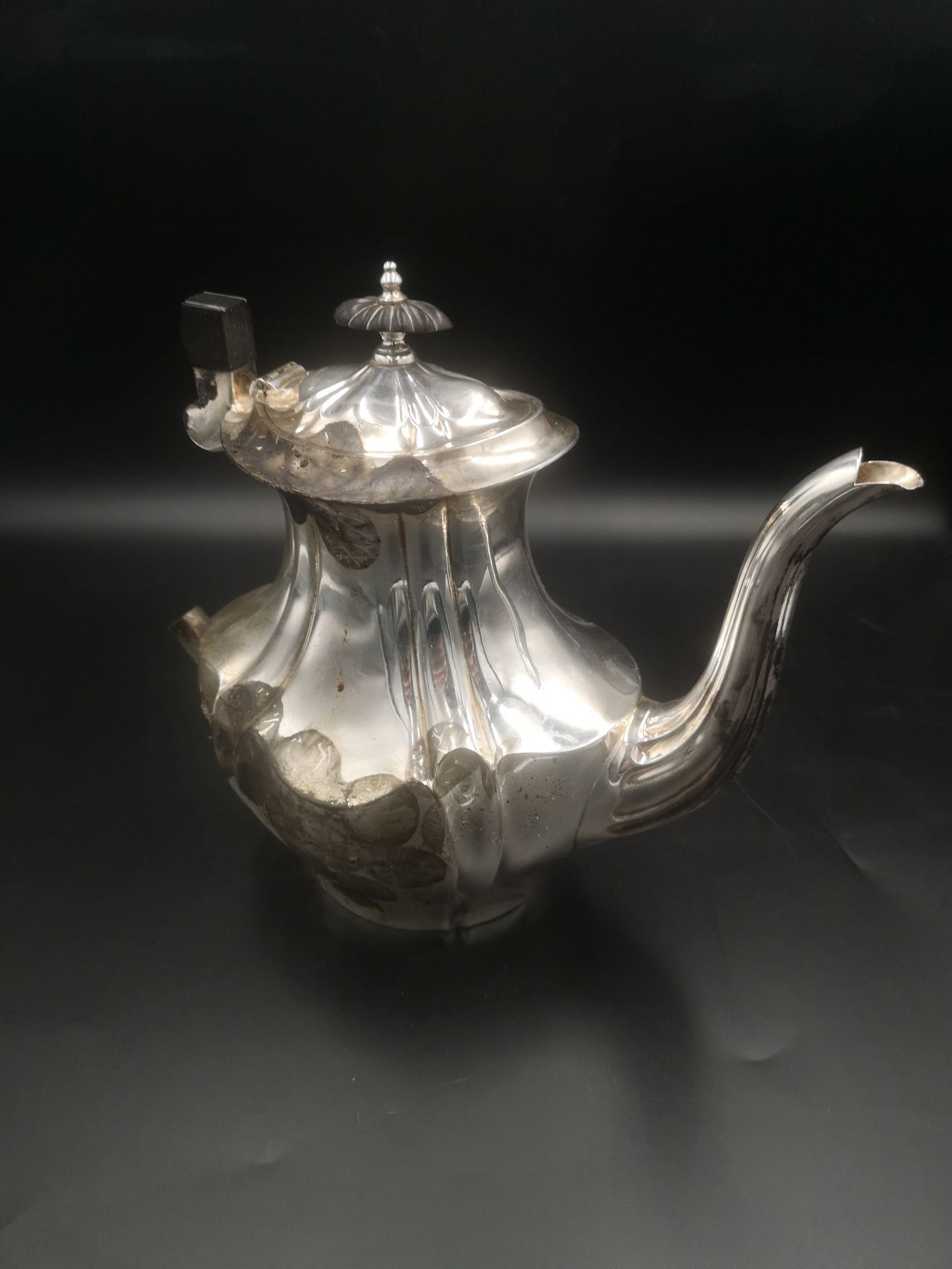 Silver coffee pot - Image 4 of 5