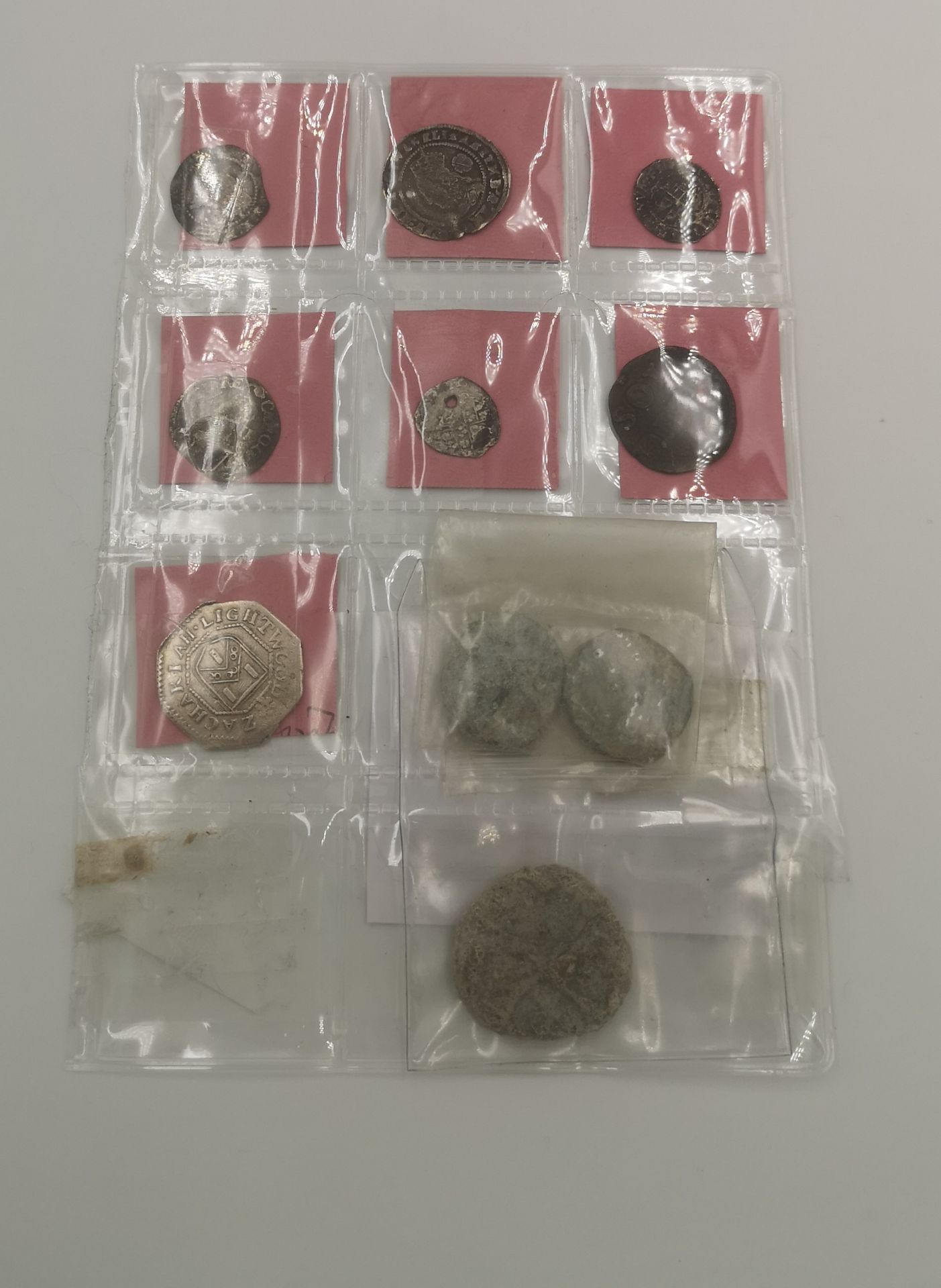 Collection of hammered silver coins and tokens - Image 5 of 5