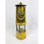 Brass miners lamp