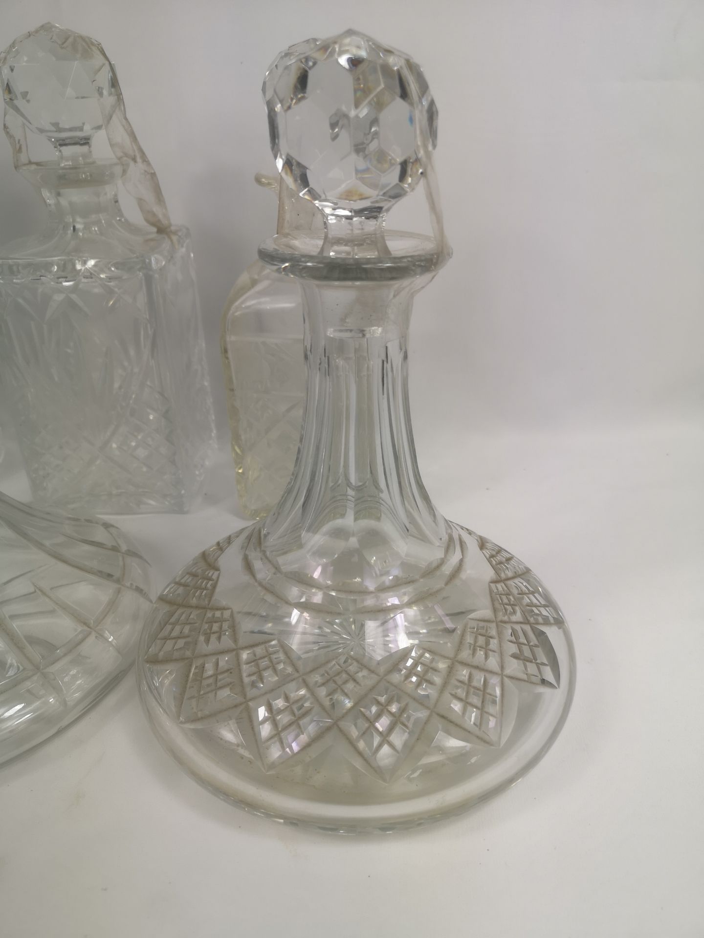 Six cut glass decanters - Image 6 of 7