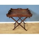 Victorian mahogany butlers tray