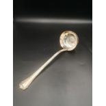 Silver ladle