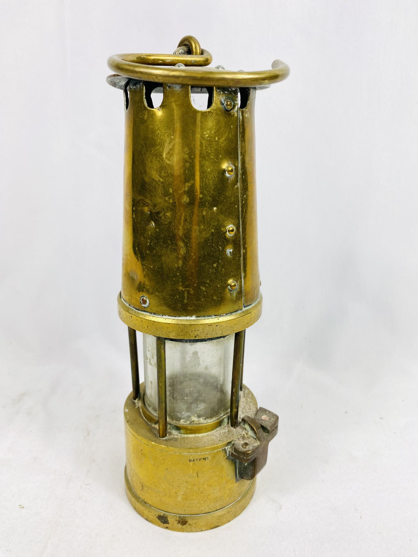 Brass miners lamp - Image 3 of 4