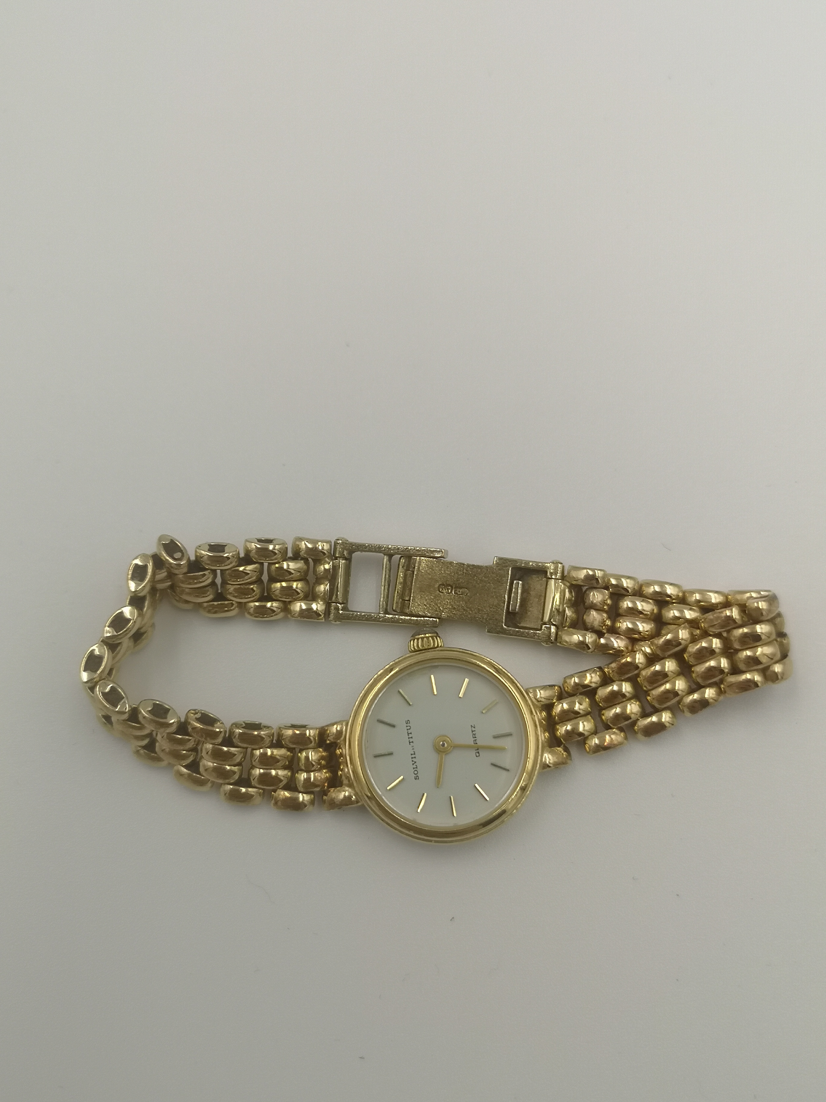 Solvil et Titus lady's wrist watch with case marked 375. - Image 3 of 4