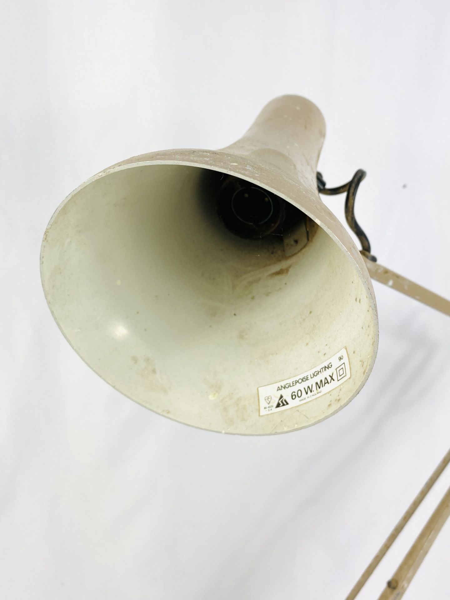 Brown painted anglepoise lamp - Image 2 of 3