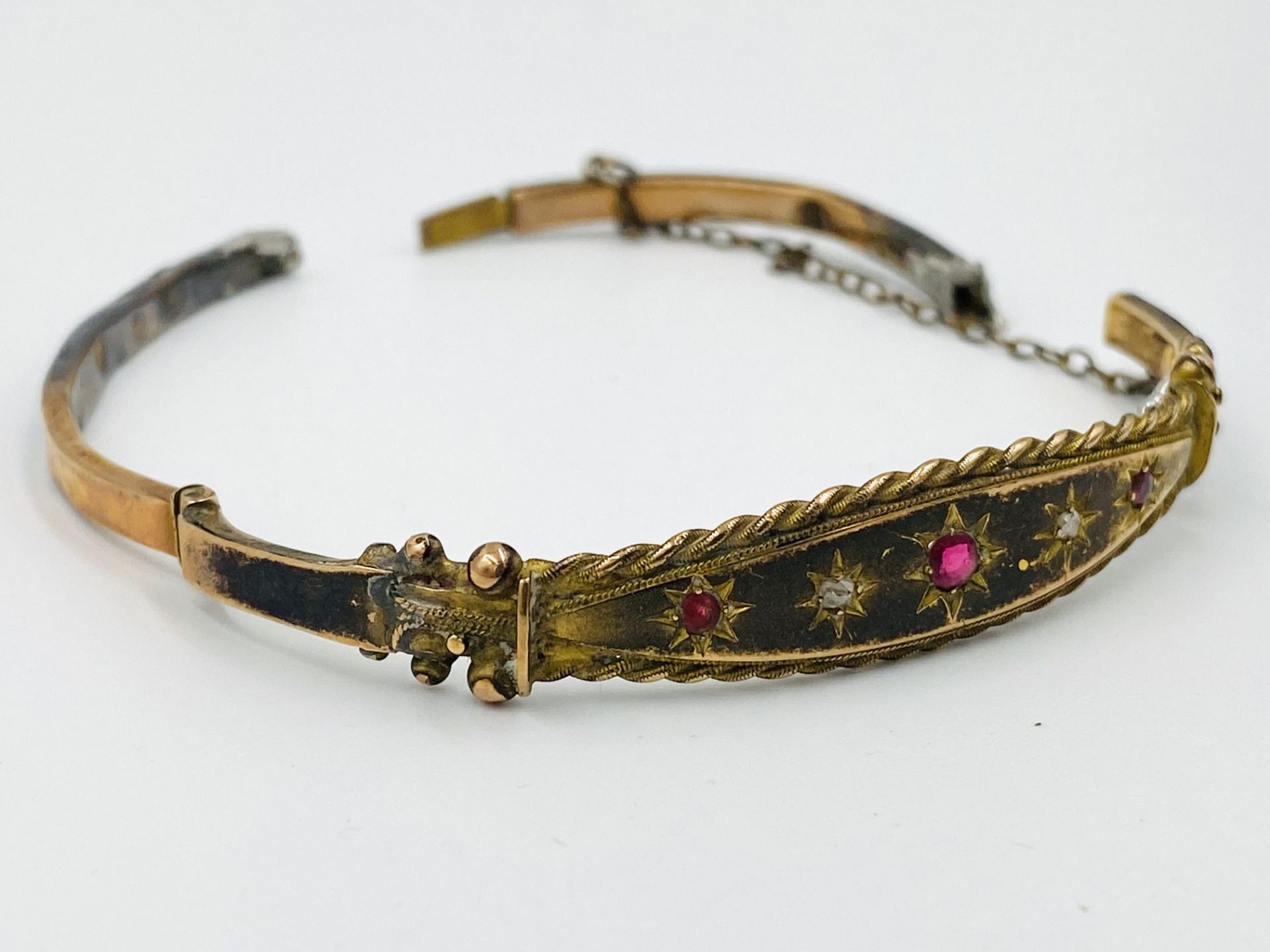 9ct gold bracelet (as found) - Image 3 of 3