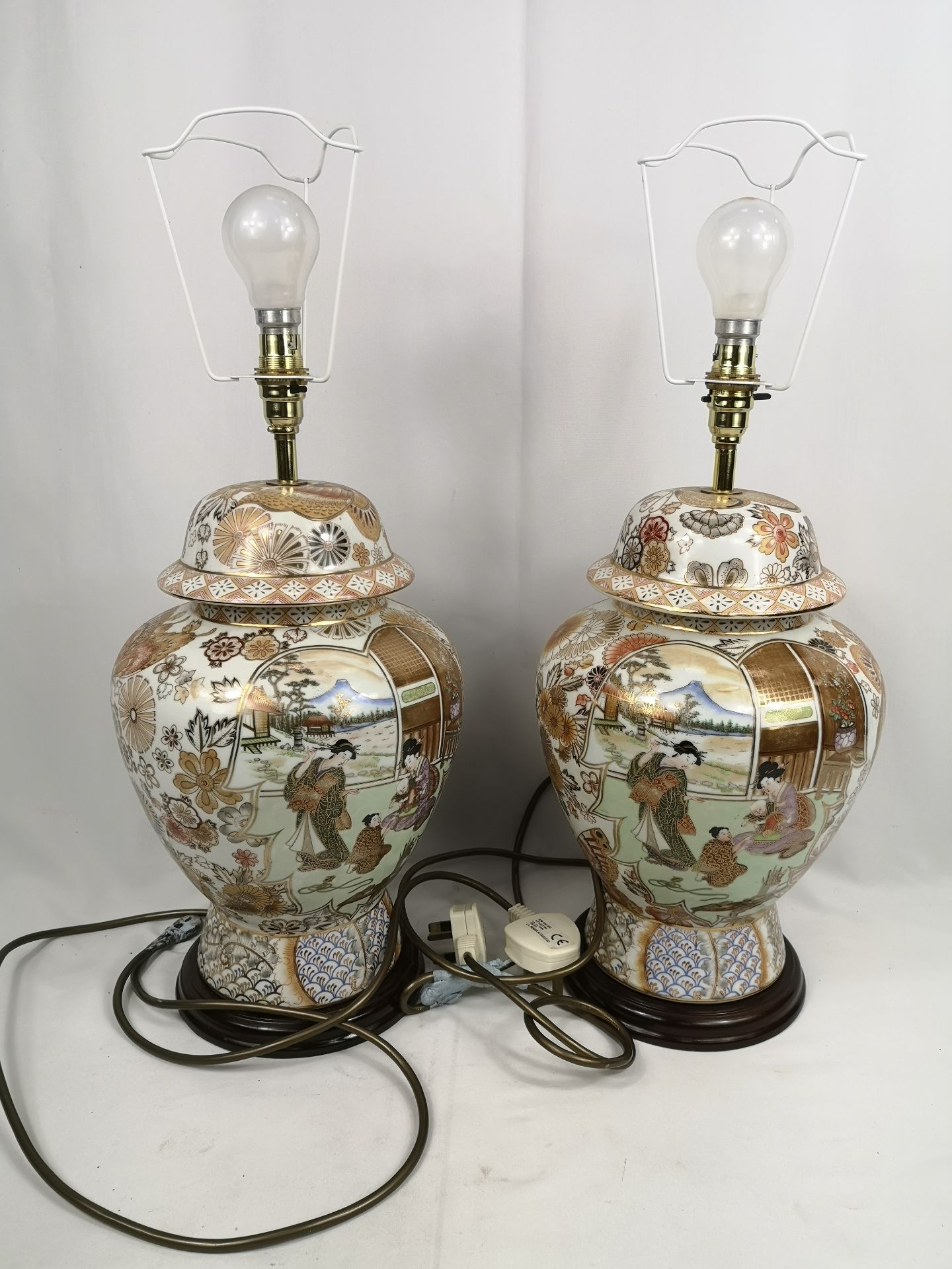 Two contemporary table lamps - Image 4 of 6