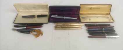 Collection of fountain pens