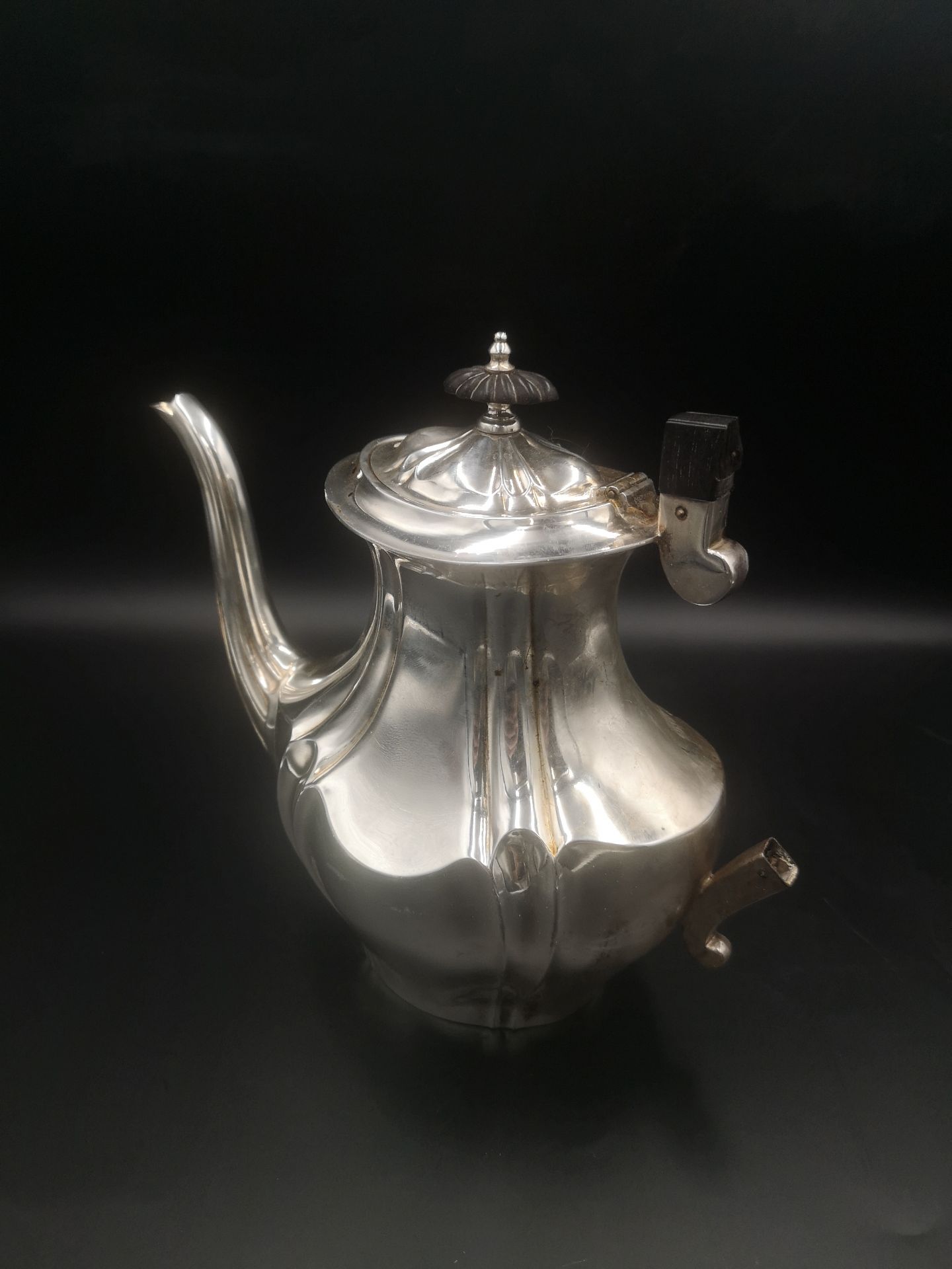 Silver coffee pot